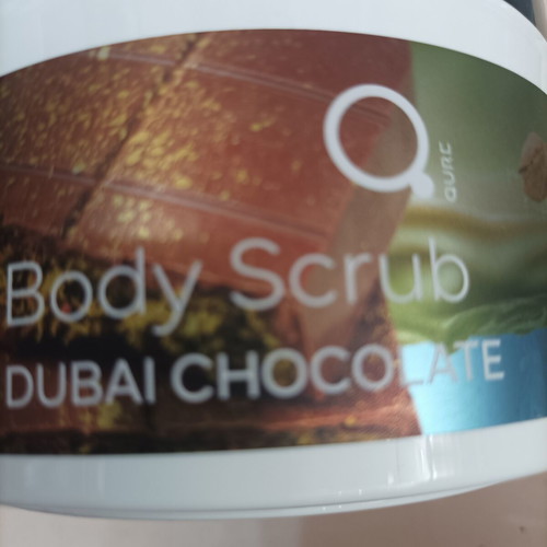 body scrub Dubai chocolate 500ML