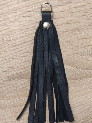 Leather tassel fringe new