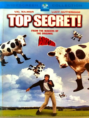 Top Secret DVD κωμωδία με Val Kilmer, ελληνικοί υπότιτλοι