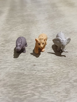 Kinder Natoons animal figures set of 3 new miniatures