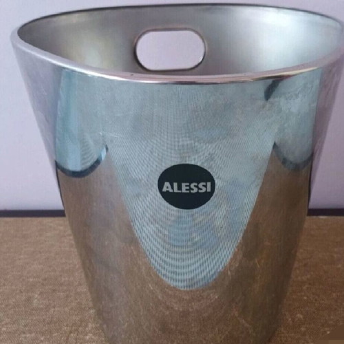 Alessi 18/10 stainless steel champagne bucket 2003 like new