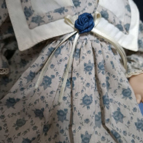 Vintage German doll new, height 35cm