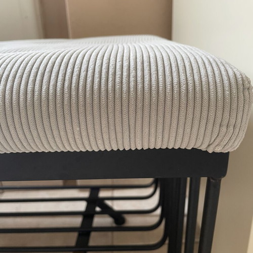 Stool like new, hallway bench and shoe rack