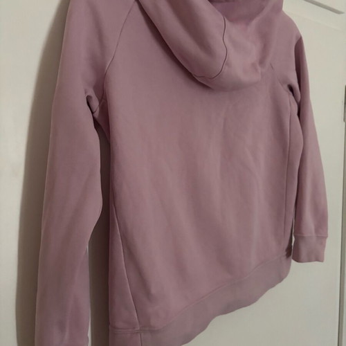 Nike zip-up hoodie used, pink, size 140 cm