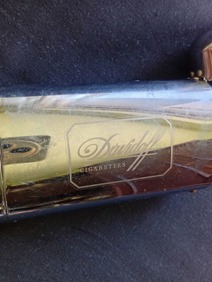 Davidoff hard glasses case used, 15/6 cm