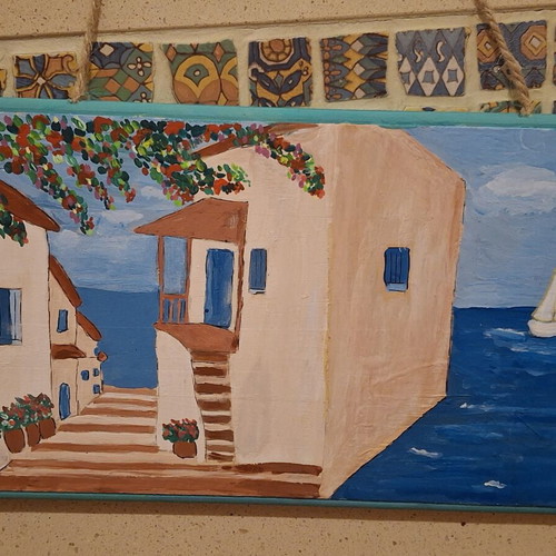Handmade door or wall hanging