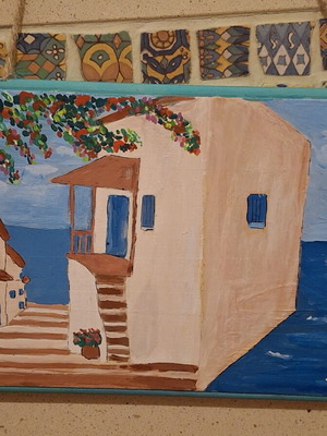 Handmade door or wall hanging