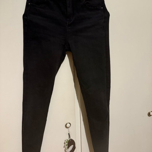 Angel elastic jeans size S black like new