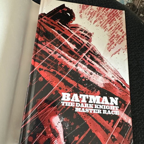 Batman The Dark Knight Master Race hardcover graphic novel