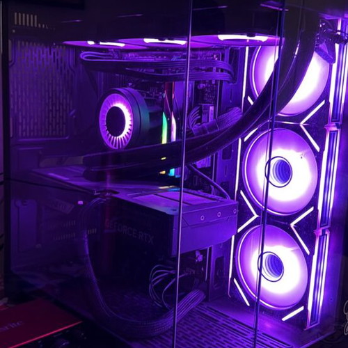 Gaming PC with Gigabyte GeForce RTX 5070 Ti 16GB