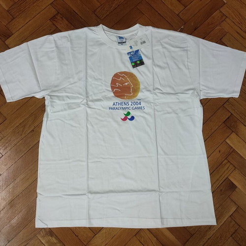 Athens Paralympics 2004 Shirt new, official licensed product XXL