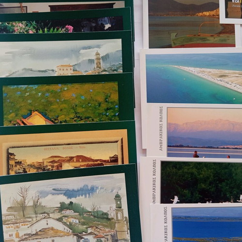 Various postcards like new, all together