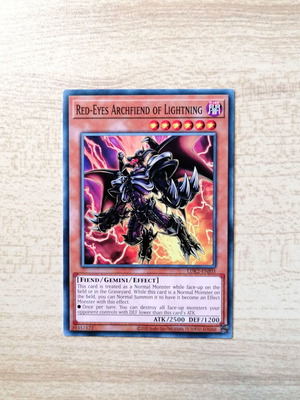 Κάρτα Yu-Gi-Oh! Red-Eyes Archfiend of Lightning καινούργια
