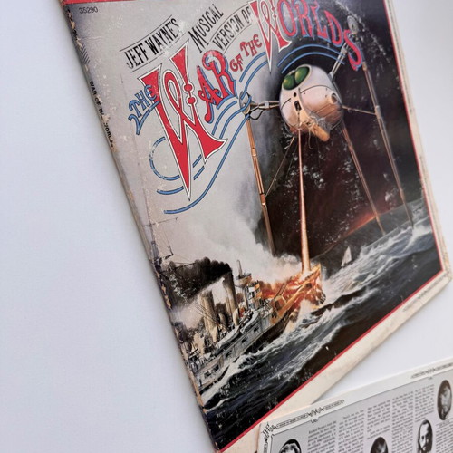 The War Of The Worlds Jeff Wayne's Musical Version 2xLP used