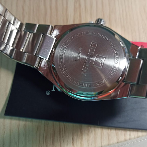 Curren men's watch new, black and silver