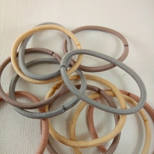 Hair accessory elastics pack all together
