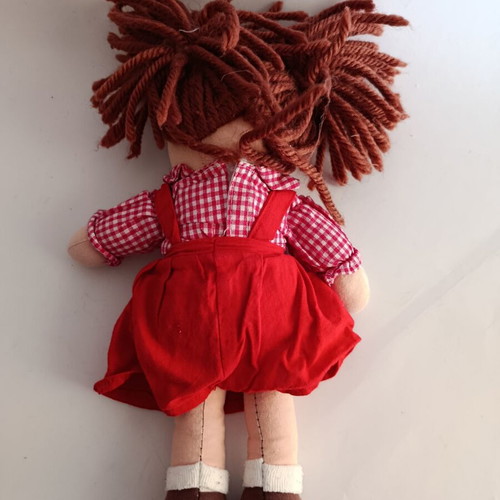 Cloth dolls like new, set of 3, 40, 38 and 32 cm
