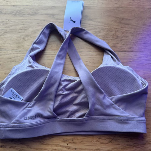 Puma Cloudspun DryCELL Sports Bra Medium Support Size S New