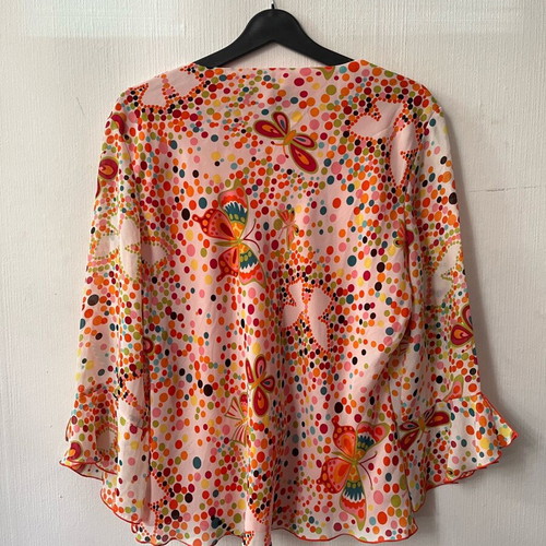 Russell Kemp top like new, multicolored, size M
