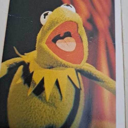 The Muppet Show collectible card game used with figures