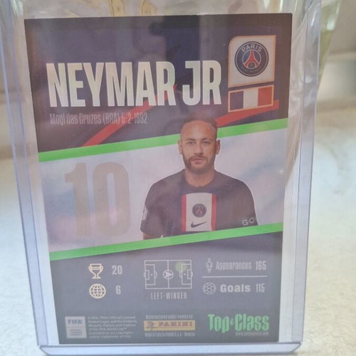 Neymar Jr Winner Panini top class card