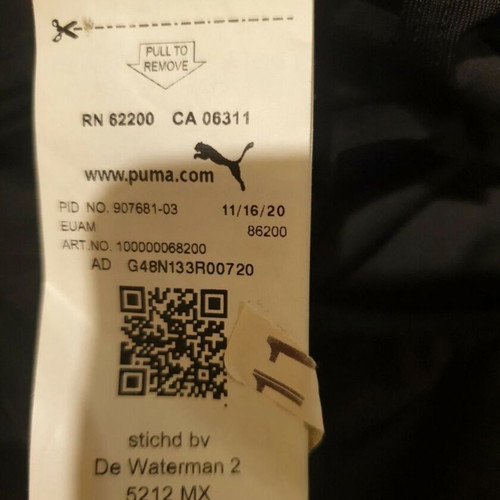 Puma one-piece swimsuit new, black, size S
