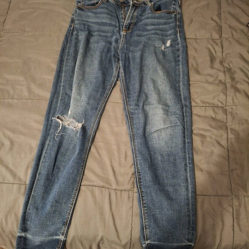 Jeans pants mid-rise, size L/40/12