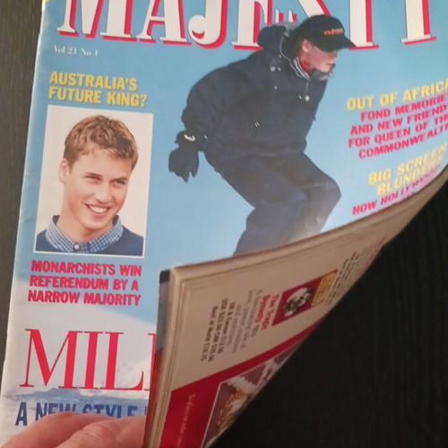 Royal Magazine Majesty Millennium January 2000