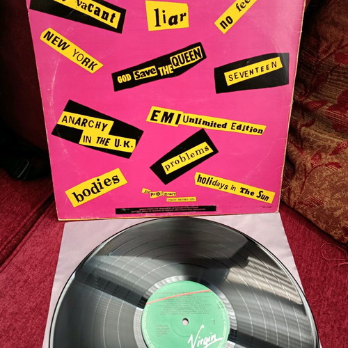 Sex Pistols Never Mind The Bollocks vinyl like new, punk