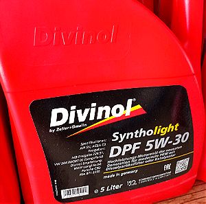 Divinol dpf syntholight 5w30 5ltr 504/507