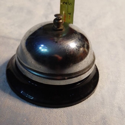 Reception bell used, hotel office equipment