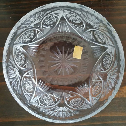 Vintage κρυστάλλινη φοντανιέρα Βοημίας σαν καινούργιο
