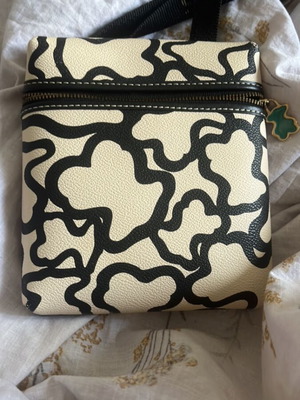 Tous crossbody bag like new, black and beige