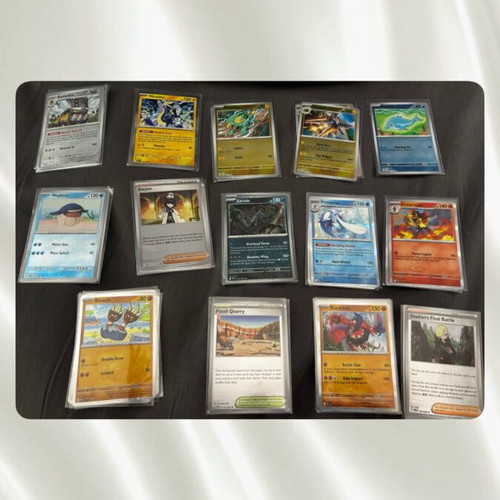 Pokémon Pitch Black card collection, 14 cards