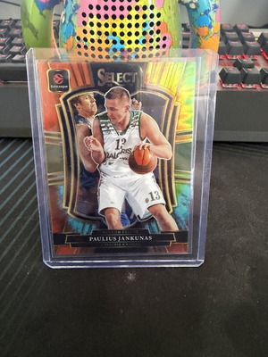 Paulius Jankunas 2025-26 Panini Select Euroleague Tie-Dye κάρτα /25 καινούργια