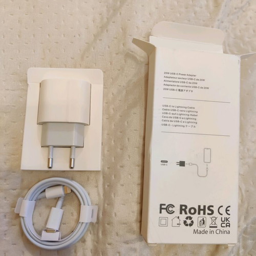 20W charger new with Type-C to lightning cable for iPhone