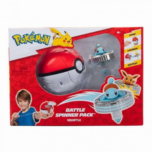 Pokémon Squirtle & Poké Ball Battle Spinner miniature toy new