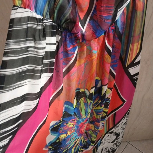 Women's dress for formal occasions L like new, multicolored