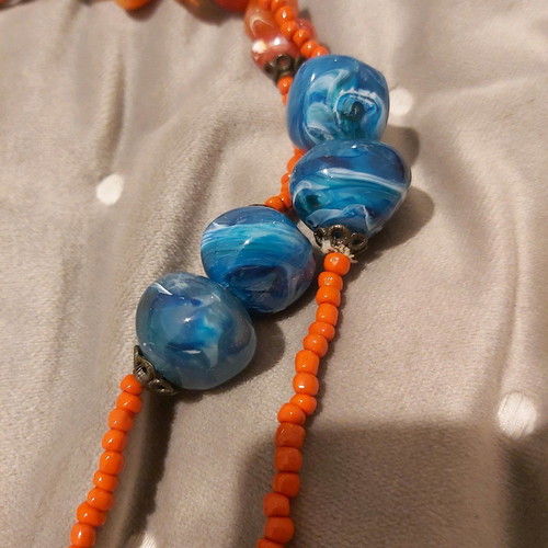 Set of 2 necklaces Julia Bergovich and BSB like new
