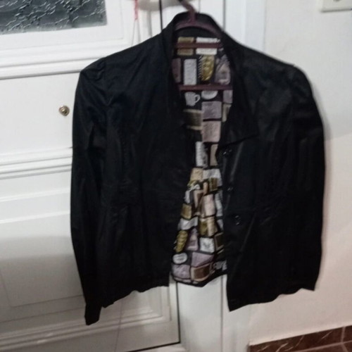 Satin women's jacket Zara like new, size medium, black
