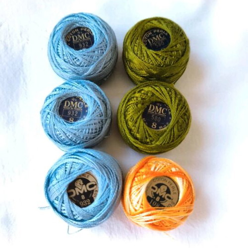 DMC embroidery threads new, all together