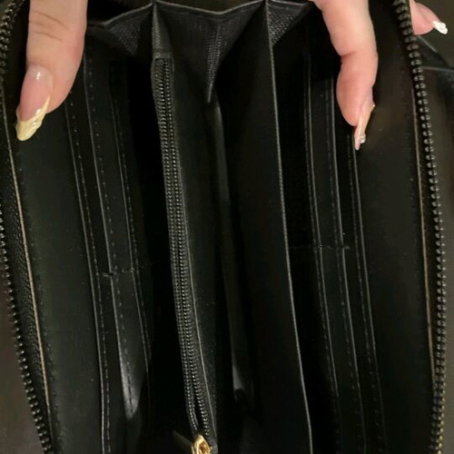 Shoulder bag like new, black with thin strap