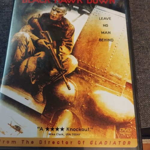 Black Hawk Down DVD used, with English subtitles