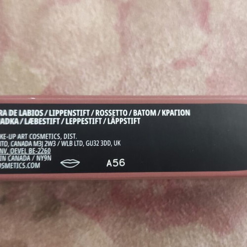 Mac Xmimal Matte Lipstick 669 Warm Teddy Silky Matte new