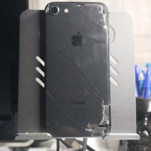 iPhone 8 used, black, 64GB, for parts or repair