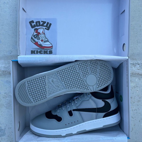 Nike Mac Attack QS SP Travis Scott sneakers new, size 45, black and grey
