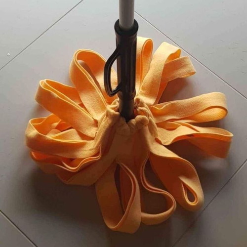 Mop with automated wringing system new, aluminum