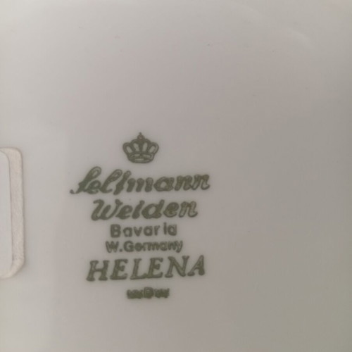 Seltmann Weiden Helena vintage porcelain vase, Art Deco style