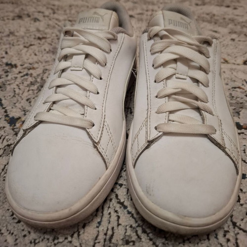 Puma sneakers used, size 38, white