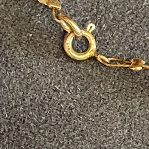 Vintage Silver Amulet Necklace with Freshwater Pearl like new